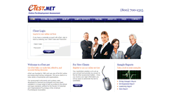 Desktop Screenshot of etest.net